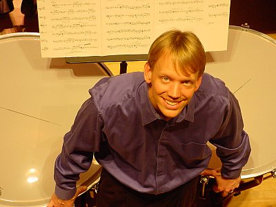 Todd
                        Mueller, percussionist