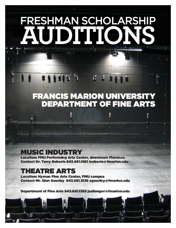 Scholarship        Auditions