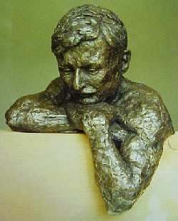 bronze sculpture by Alex Palkovich
